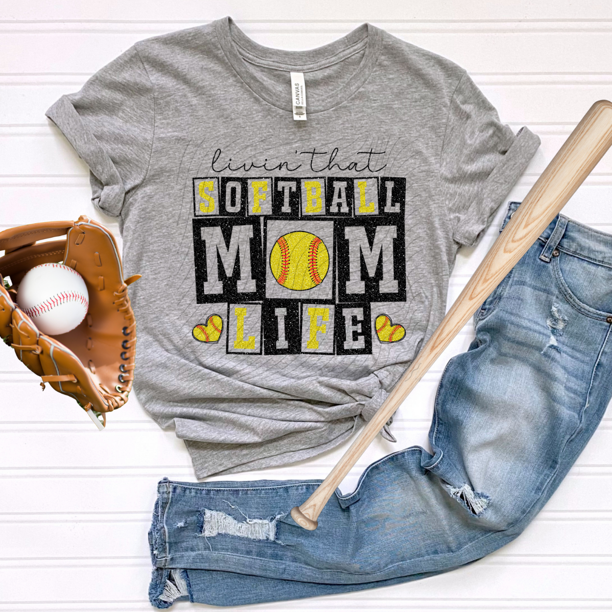 LIVING THAT SOFTBALL MOM LIFE - DTF TRANSFER