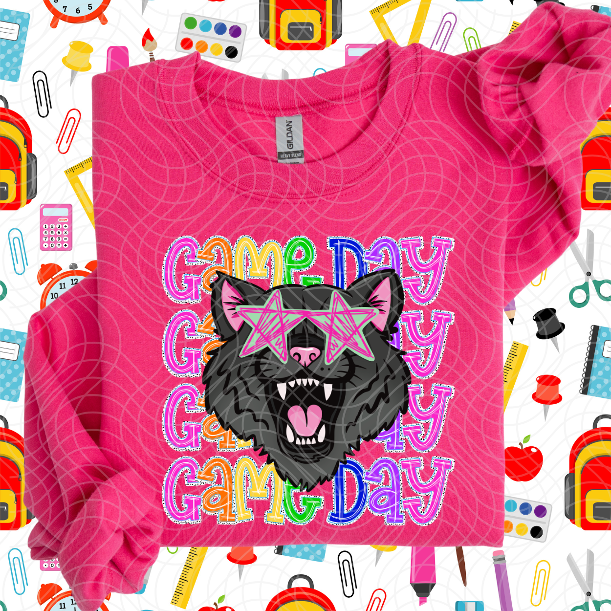 GAME DAY PREPPY WILDCATS - DTF TRANSFER