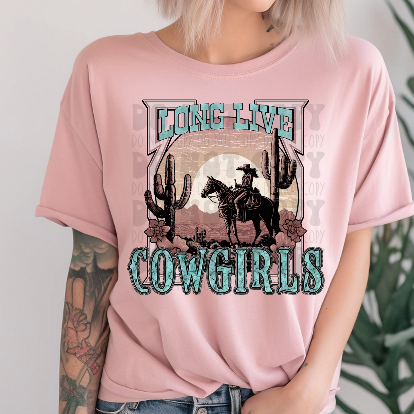 LONG LIVE COWGIRLS - DTF TRANSFER