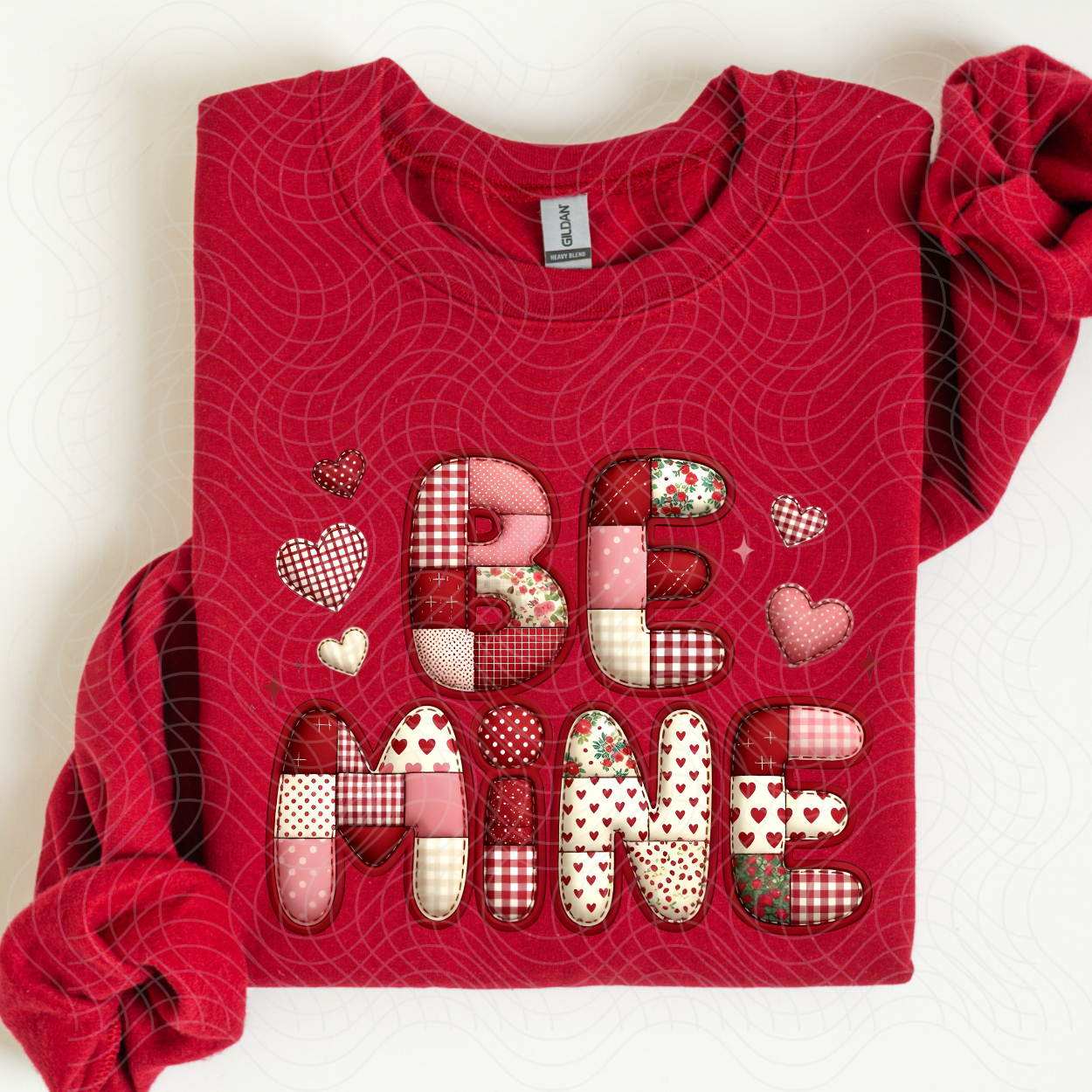 PATCHWORK BE MINE - DTF TRANSFER
