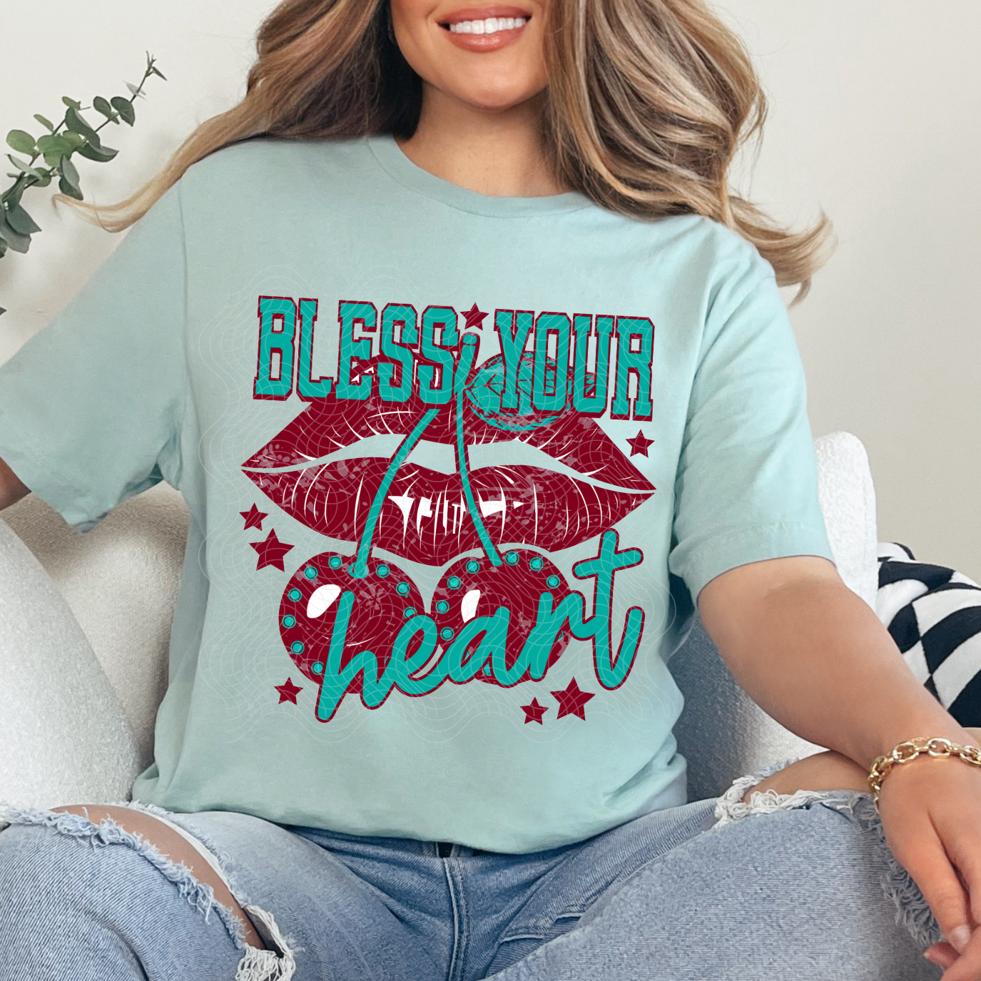 BLESS YOUR HEART - DTF TRANSFER