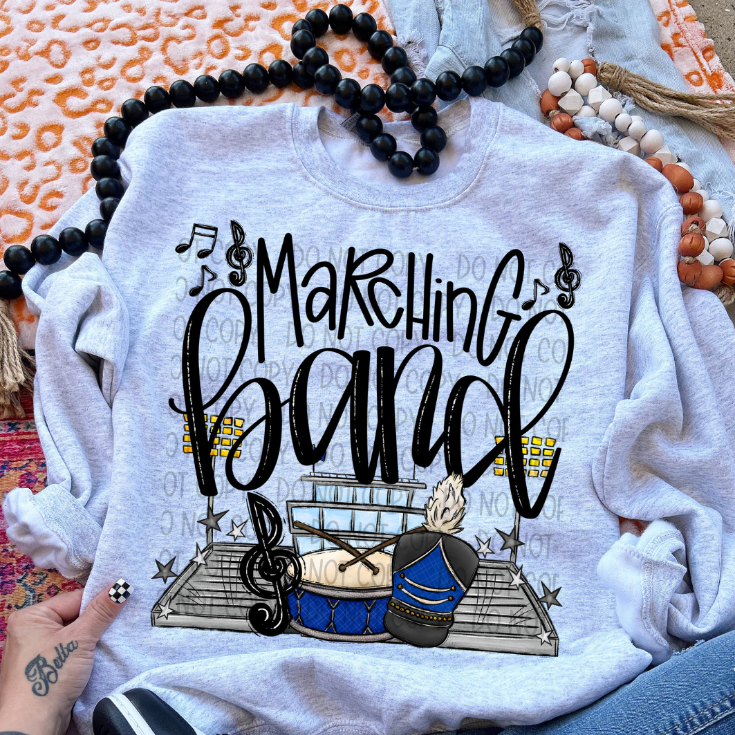 MARCHING BAND ROYAL - DTF TRANSFER