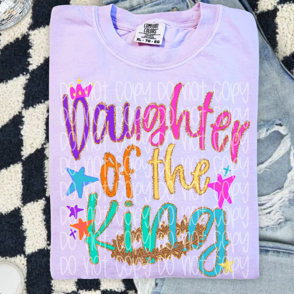 DAUGHTER OF THE KING - DTF TRANSFER