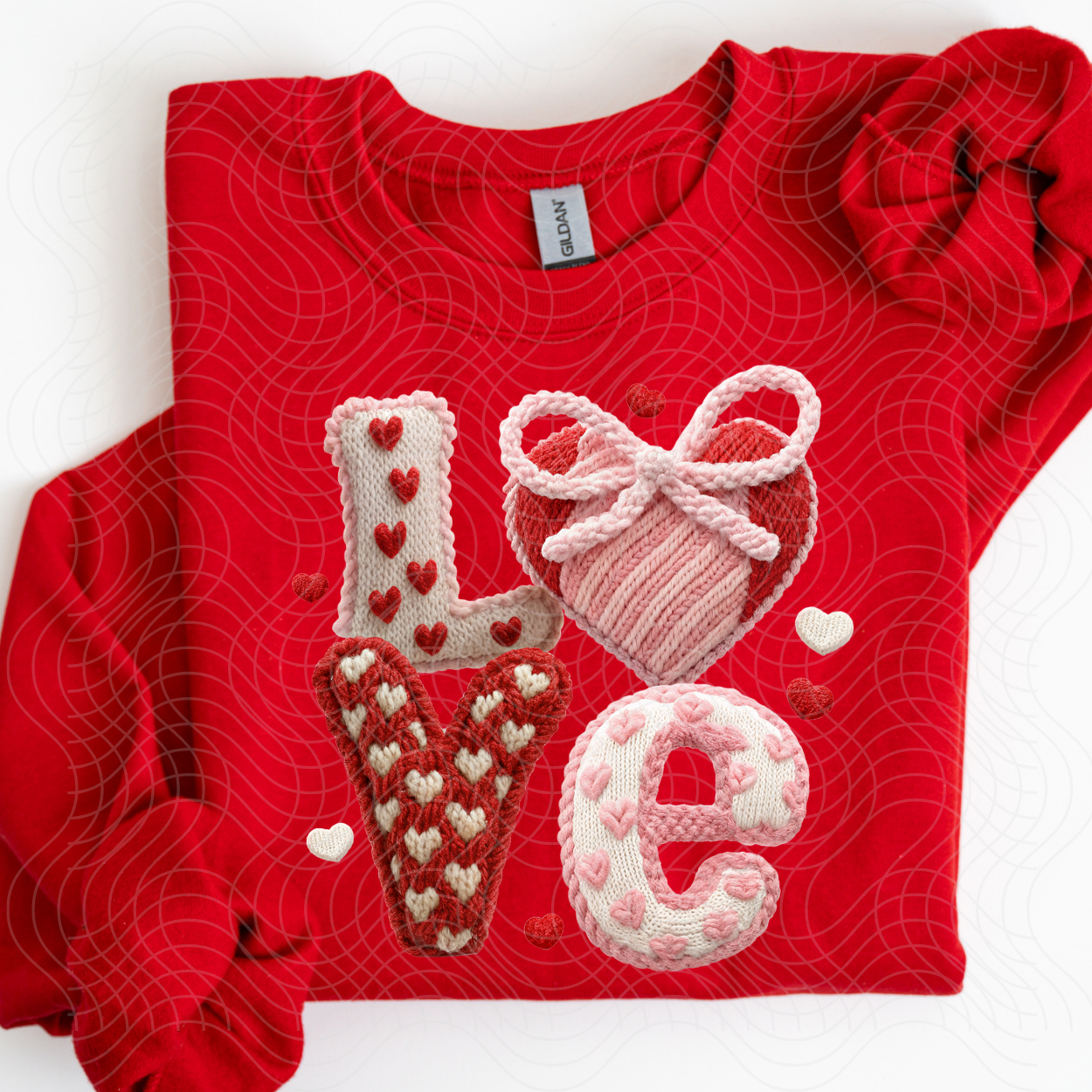 FAUX YARN LOVE - DTF TRANSFER