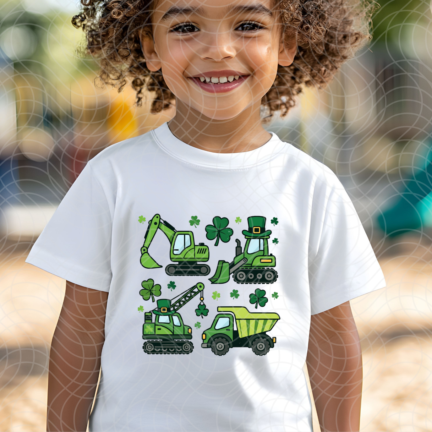 GREEN TRUCKS - DTF TRANSFER