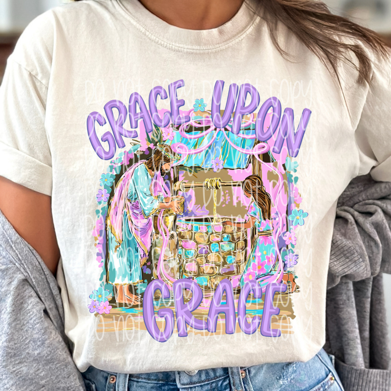 GRACE UPON GRACE - DTF TRANSFER