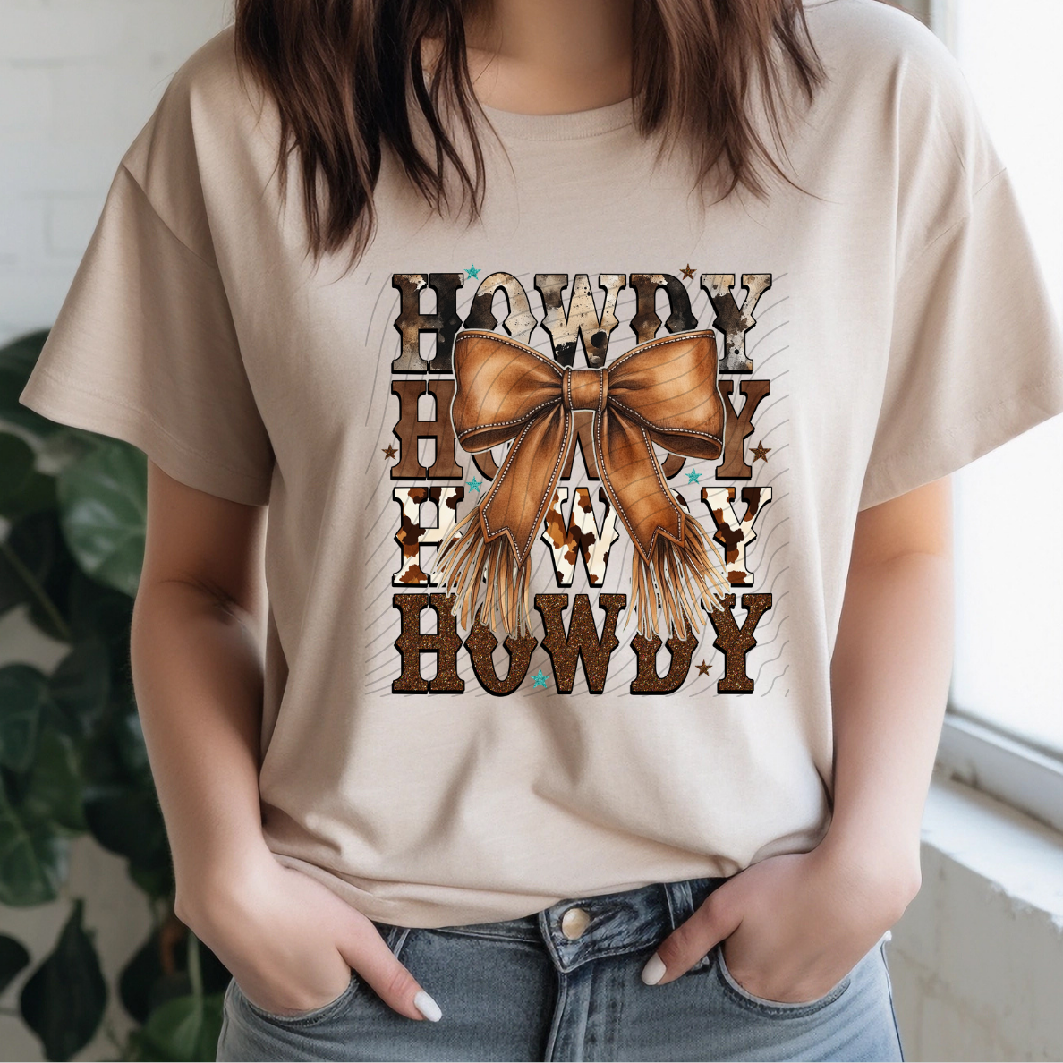 HOWDY STACKED - DTF TRANSFER