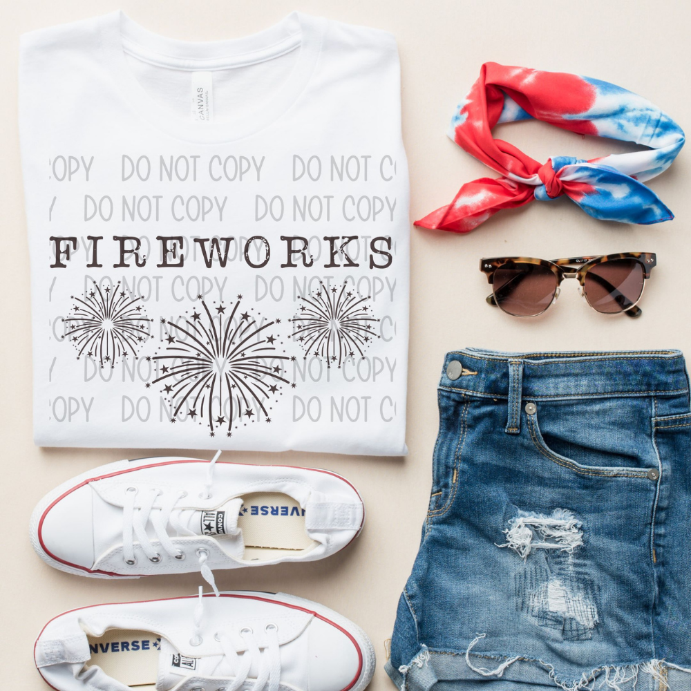 FIREWORKS - DTF TRANSFER