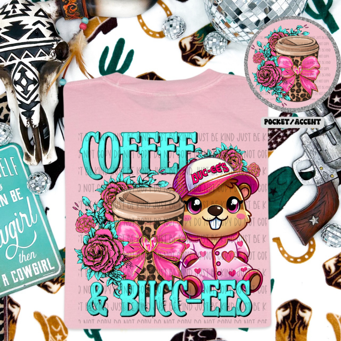 COFFEE & BUCC EES - DTF TRANSFER
