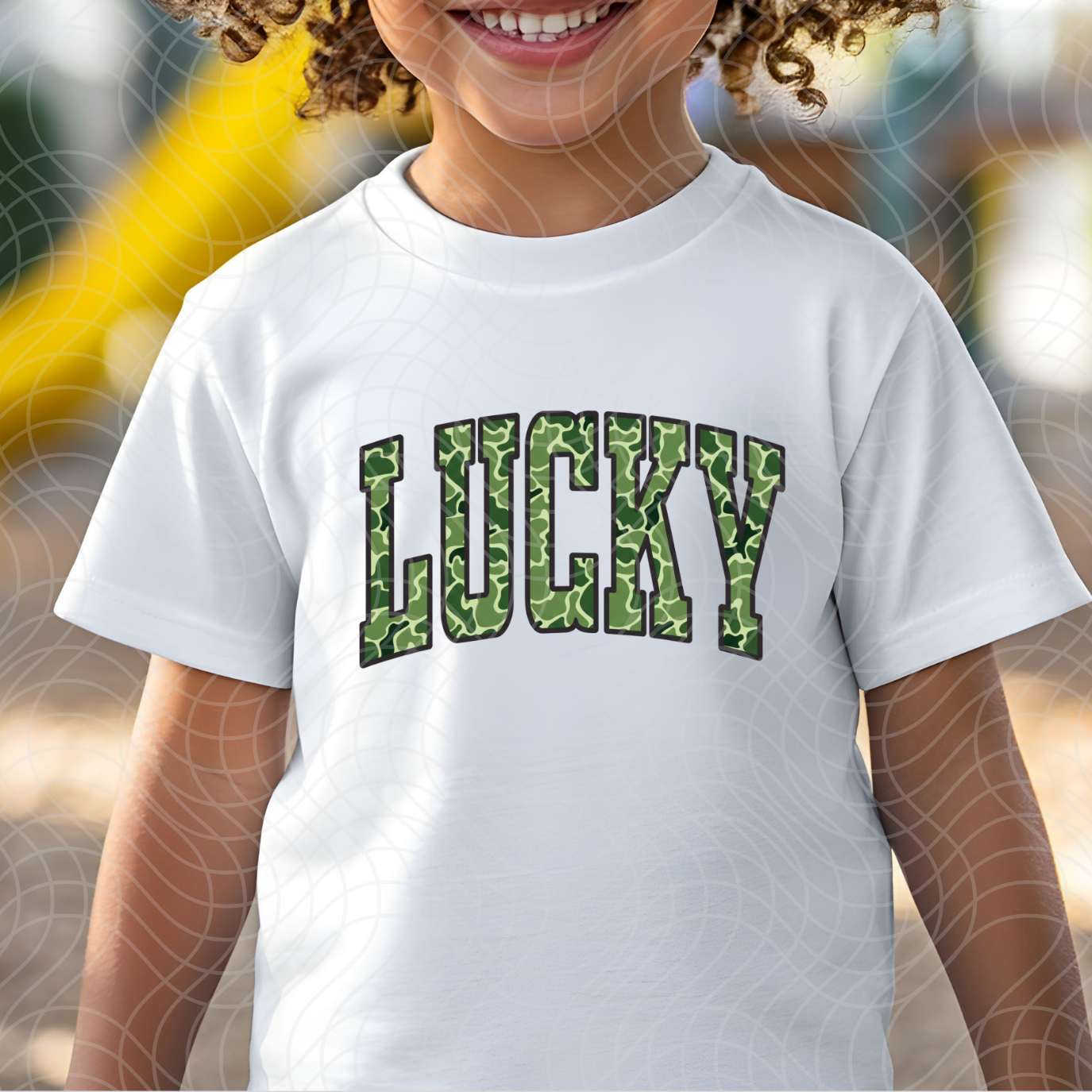 LUCKY CAMO - DTF TRANSFER