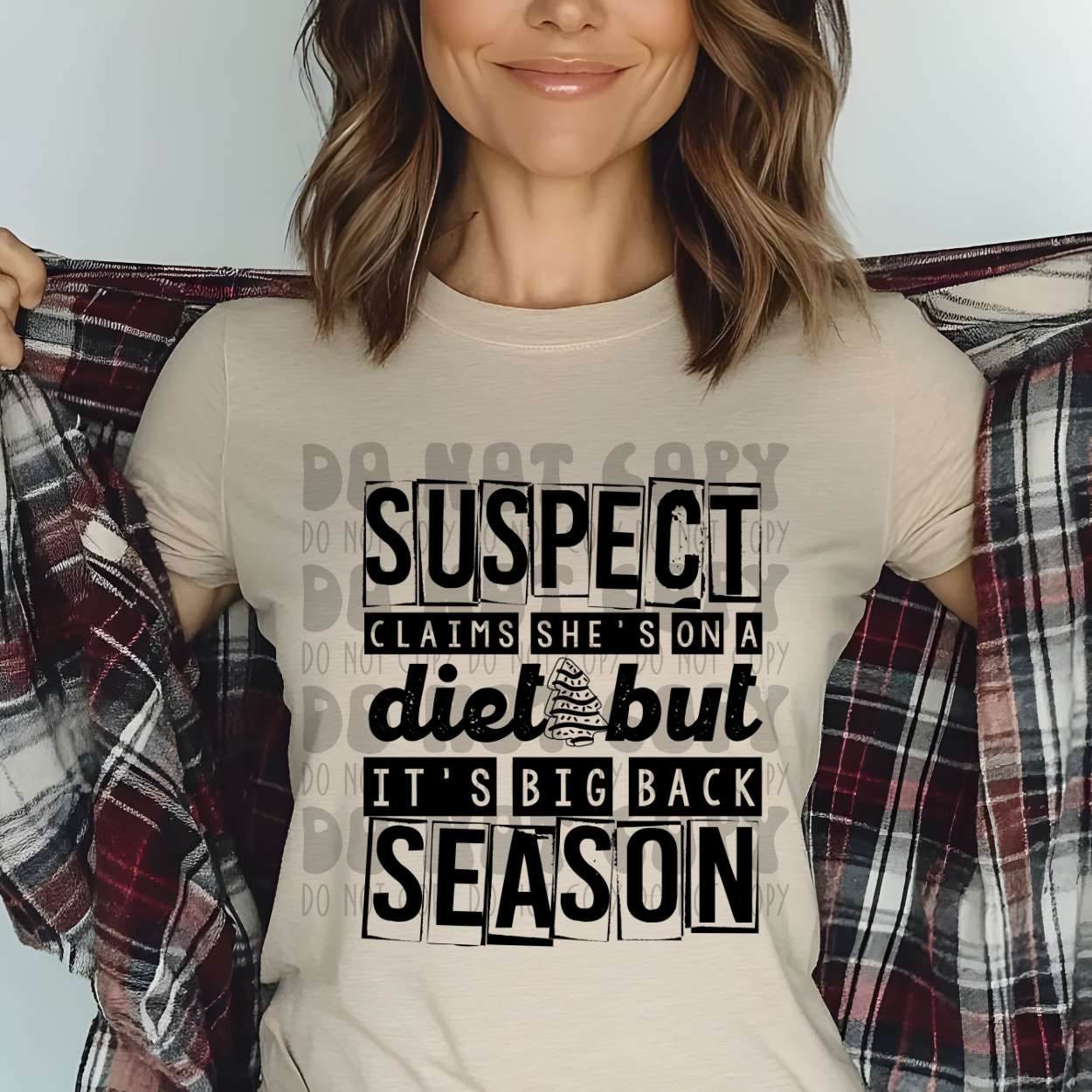 SUSPECT, BIG BACK SEASON - DTF TRANSFER