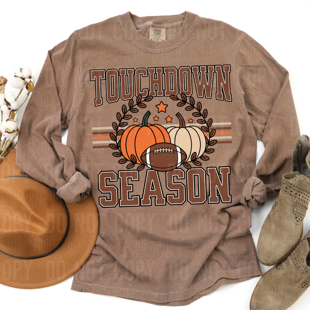 TOUCHDOWN SEASON FALL FOOTBALL - DTF TRANSFER