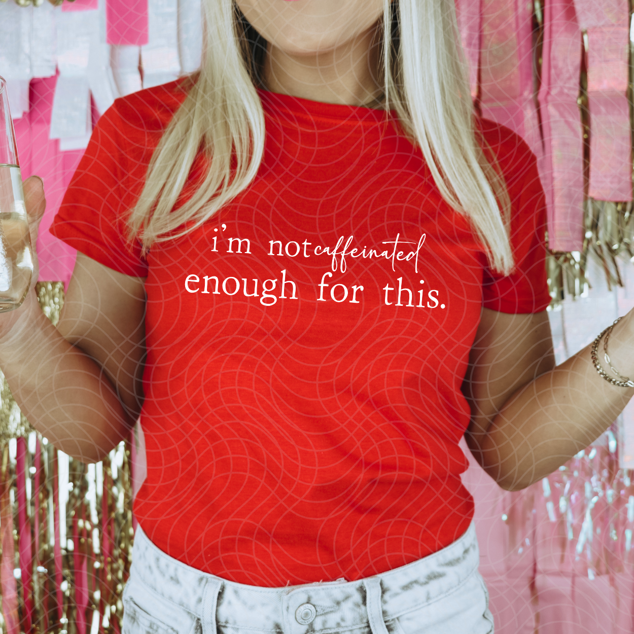 NOT CAFFEINATED ENOUGH FOR THIS - DTF TRANSFER