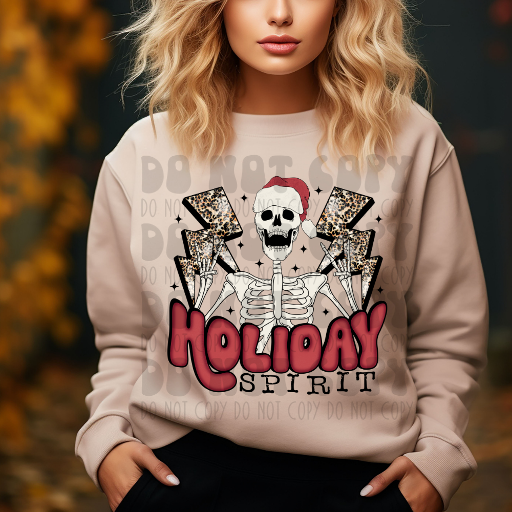 HOLIDAY SPIRIT - DTF TRANSFER