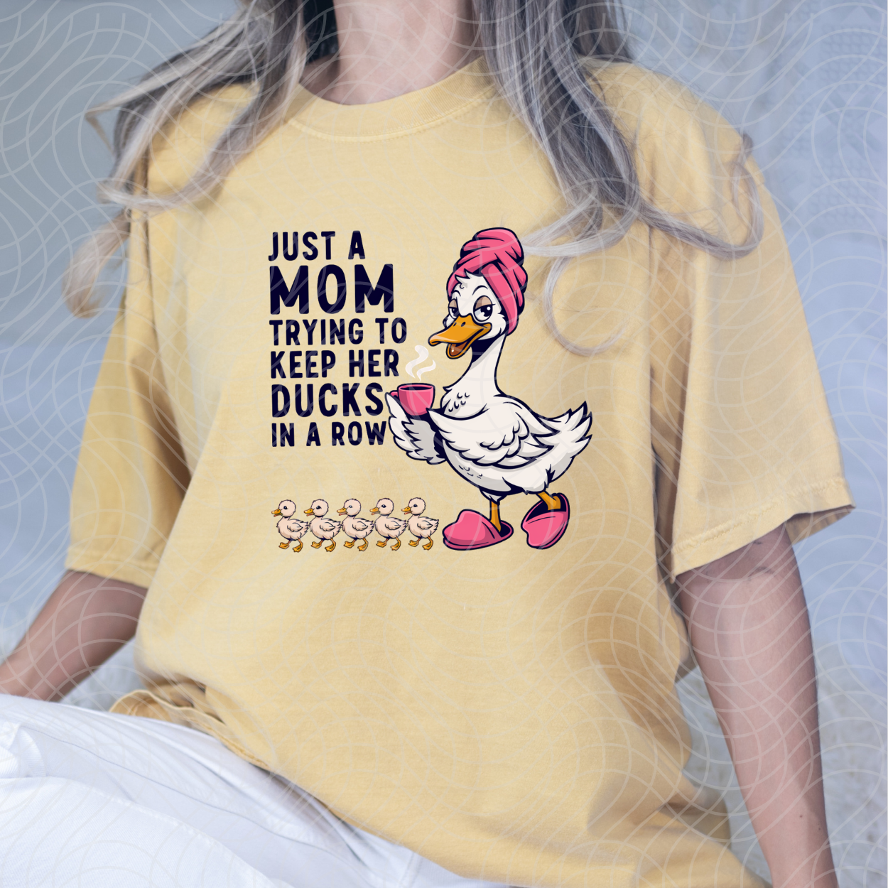 DUCKS IN A ROW - DTF TRANSFER