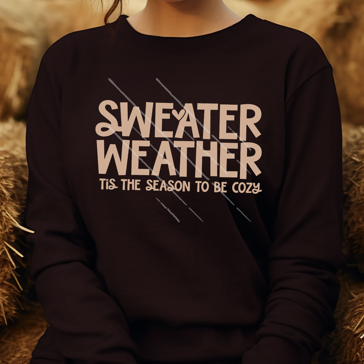 SWEATER WEATHER - DTF TRANSFER