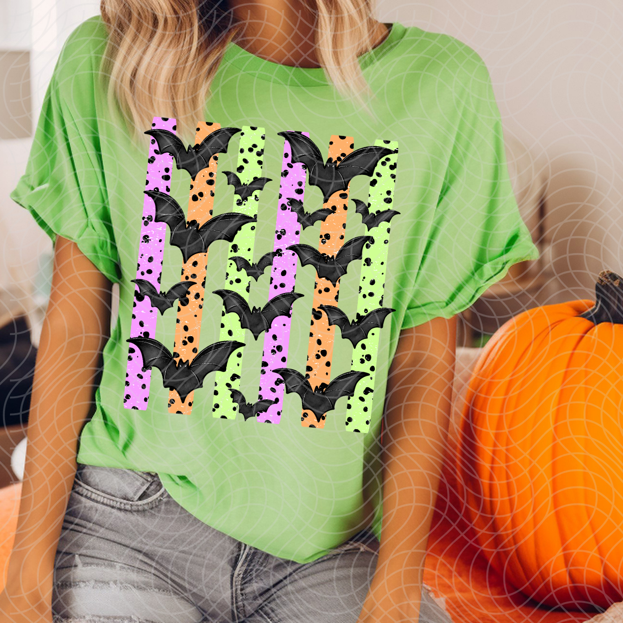 BAT STRIPES - DTF TRANSFER