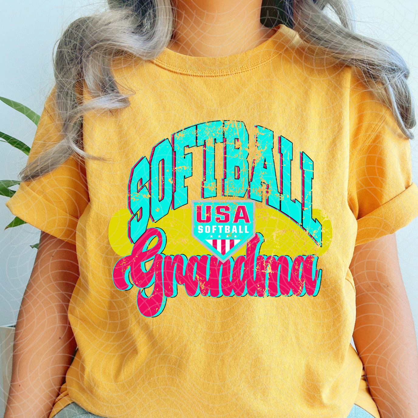 SOFTBALL GRANDMA - DTF TRANSFER