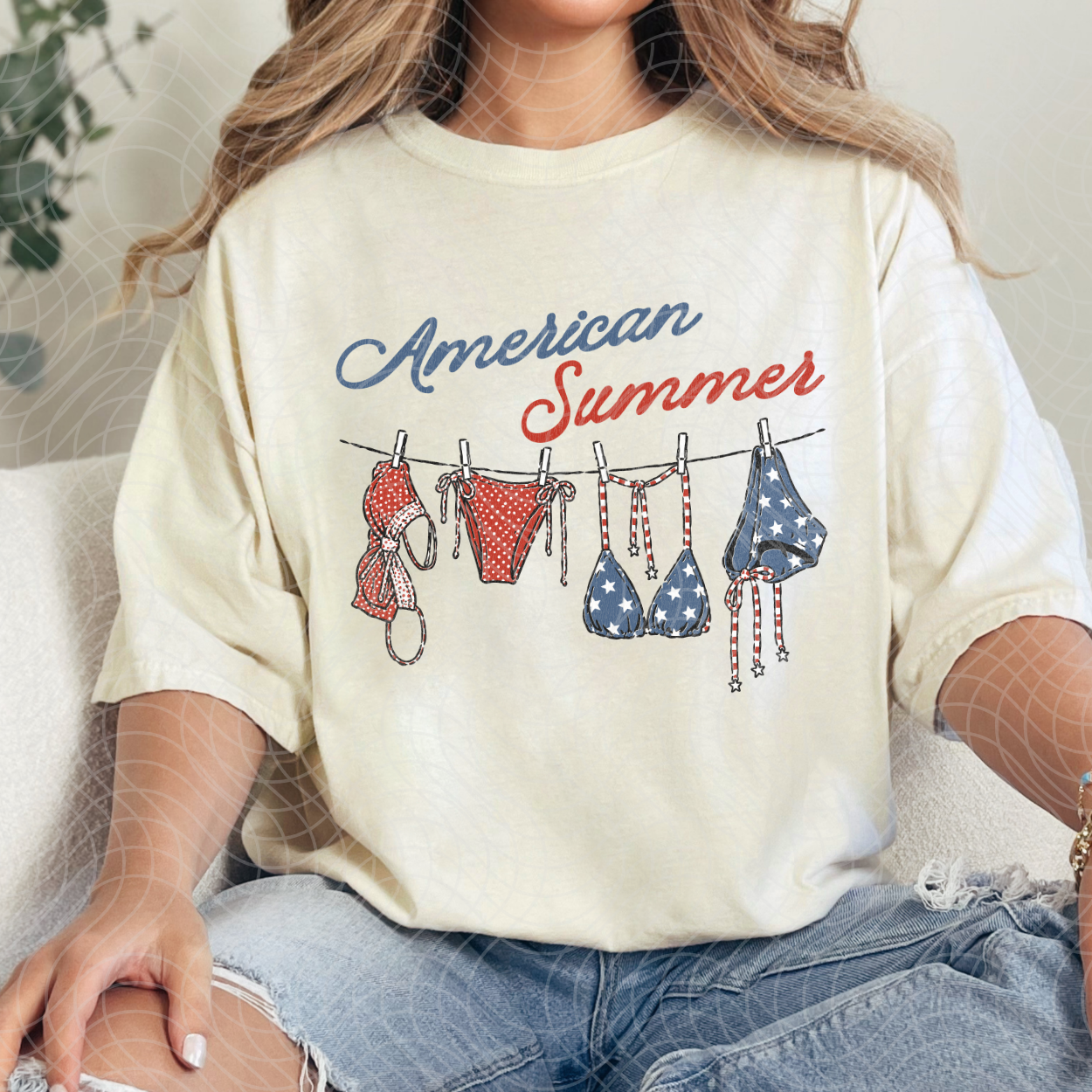 AMERICAN SUMMER - DTF TRANSFER