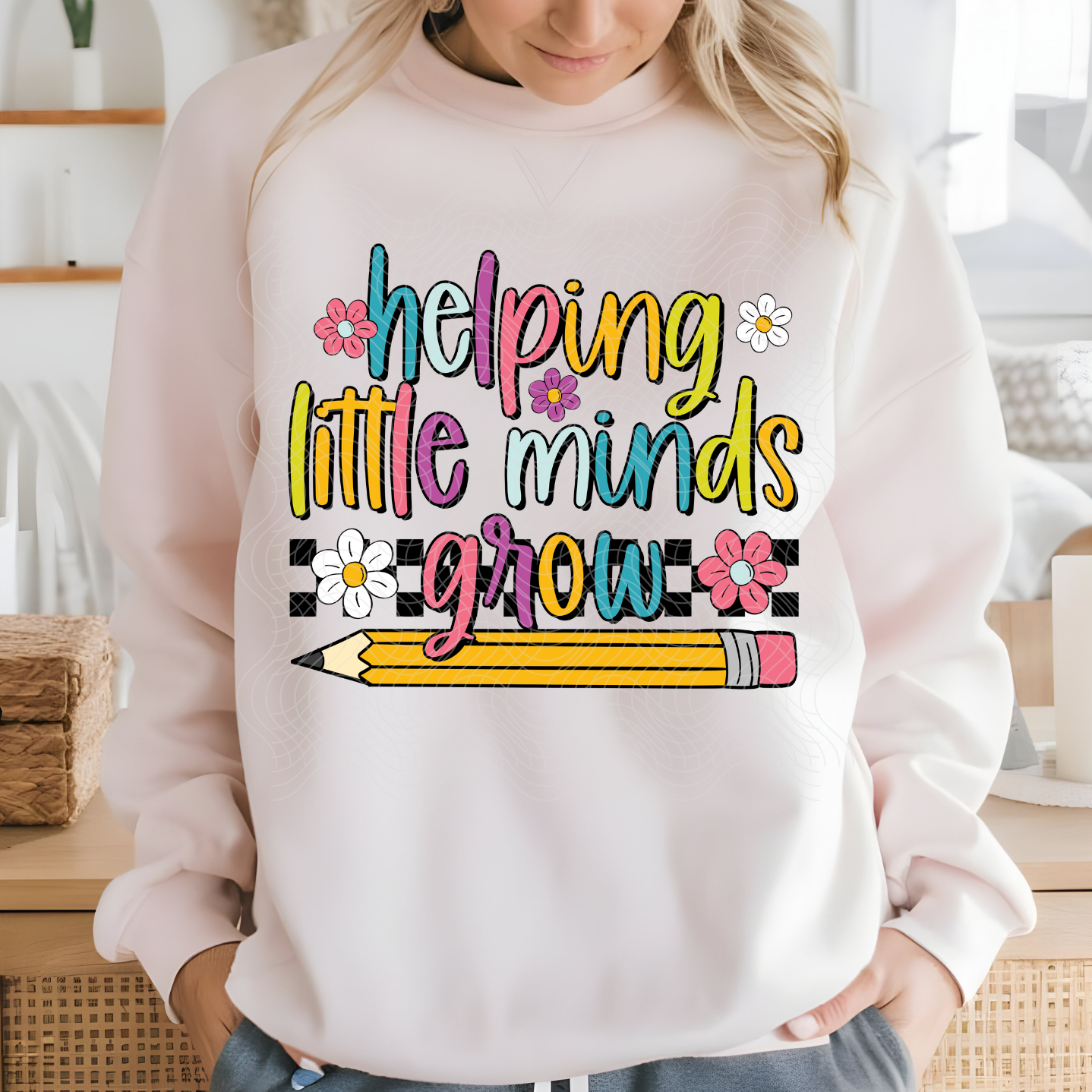 HELPING LITTLE MINDS GROW - DTF TRANSFER