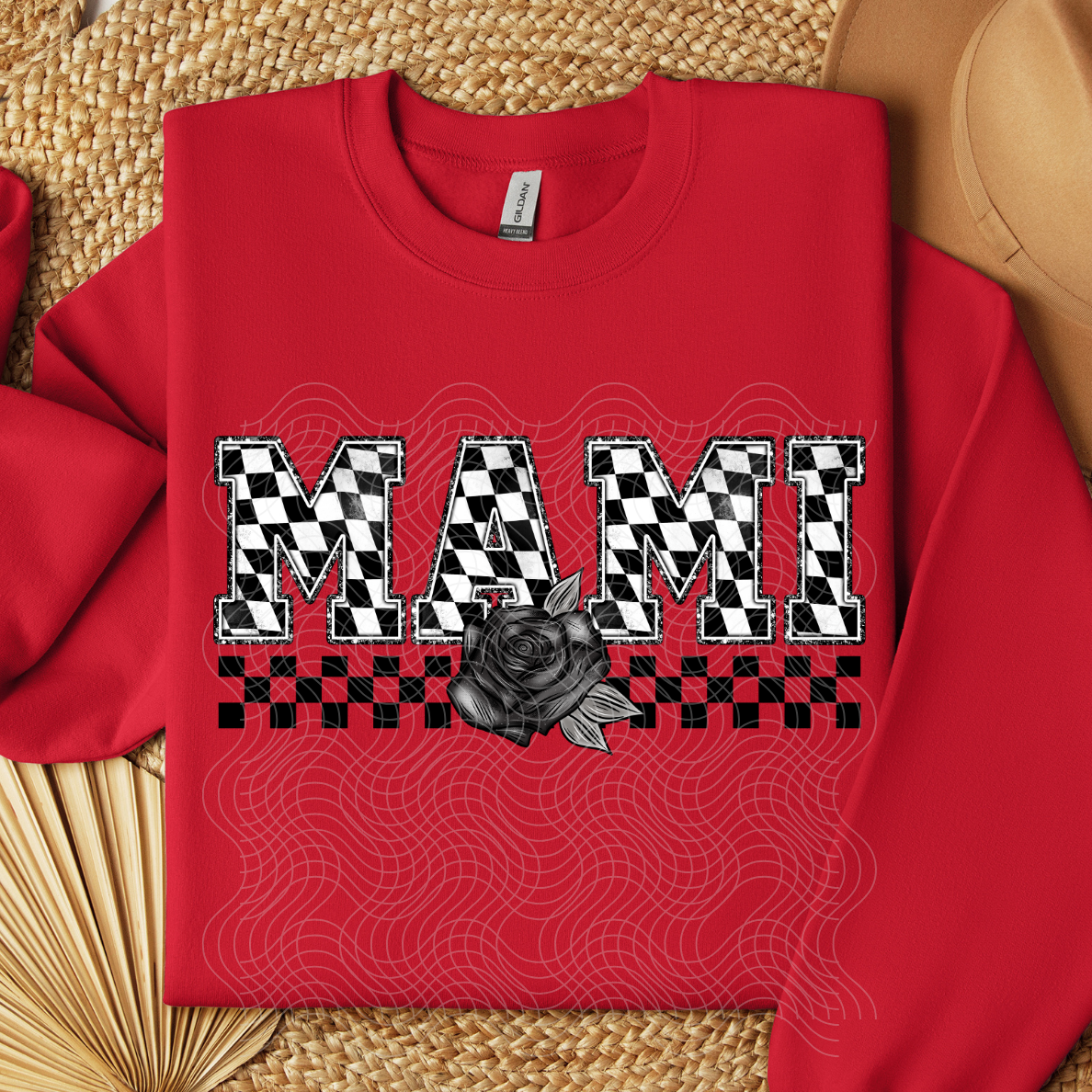 MAMI CHECKERED - DTF TRANSFER