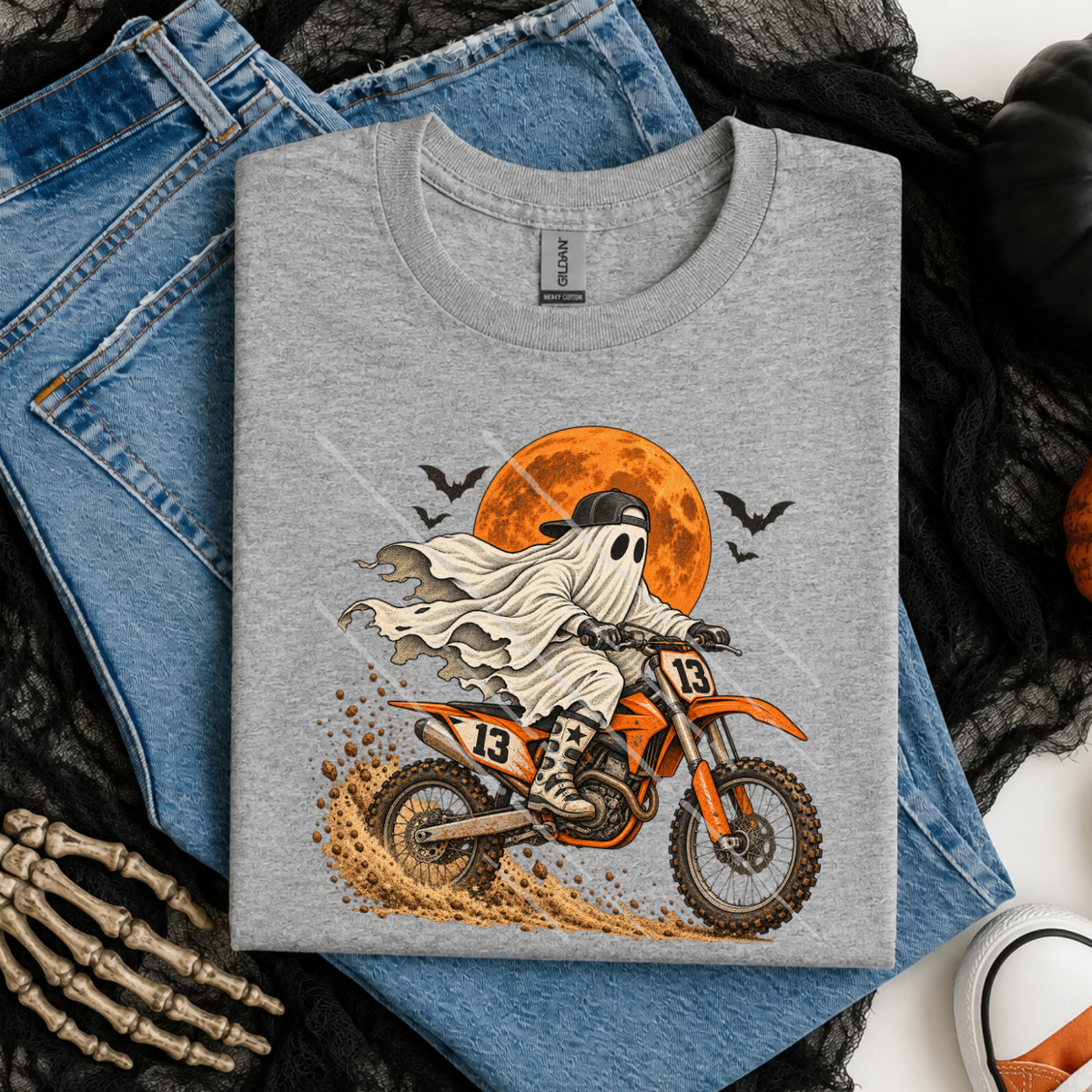 RIDING GHOST - DTF TRANSFER