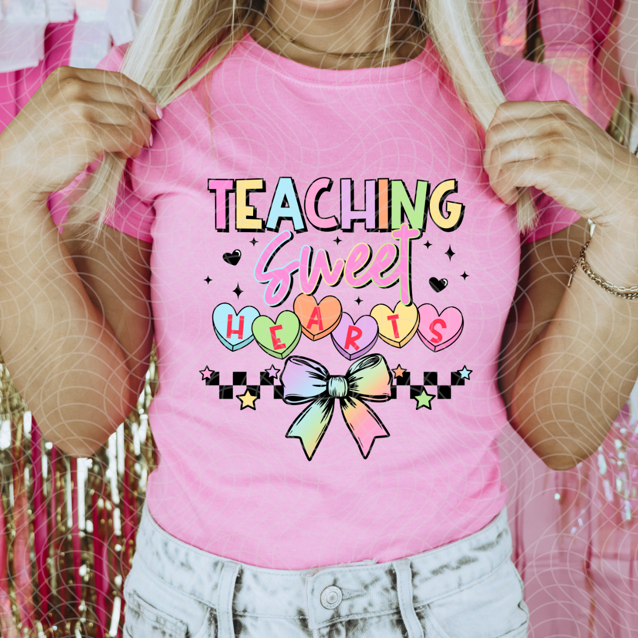 TEACHING SWEET HEARTS - DTF TRANSFER