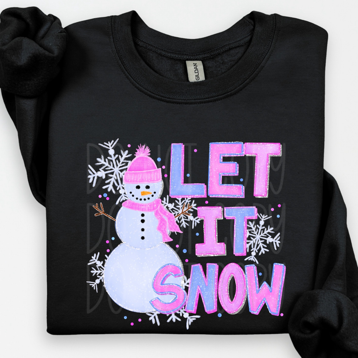LET IT SNOW - DTF TRANSFER
