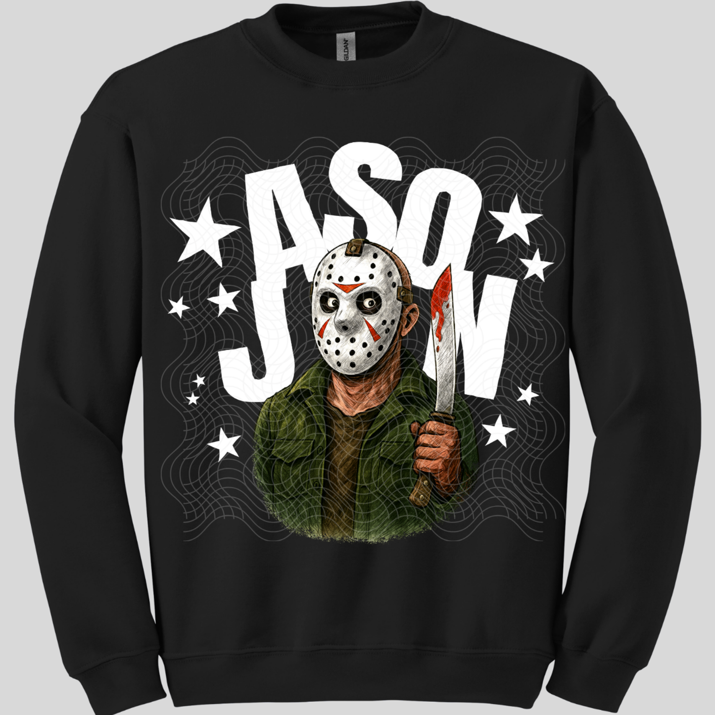 J A S O N , WHITE - DTF TRANSFER