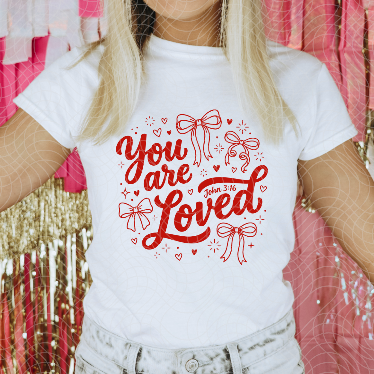 YOU ARE LOVED - DTF TRANSFER