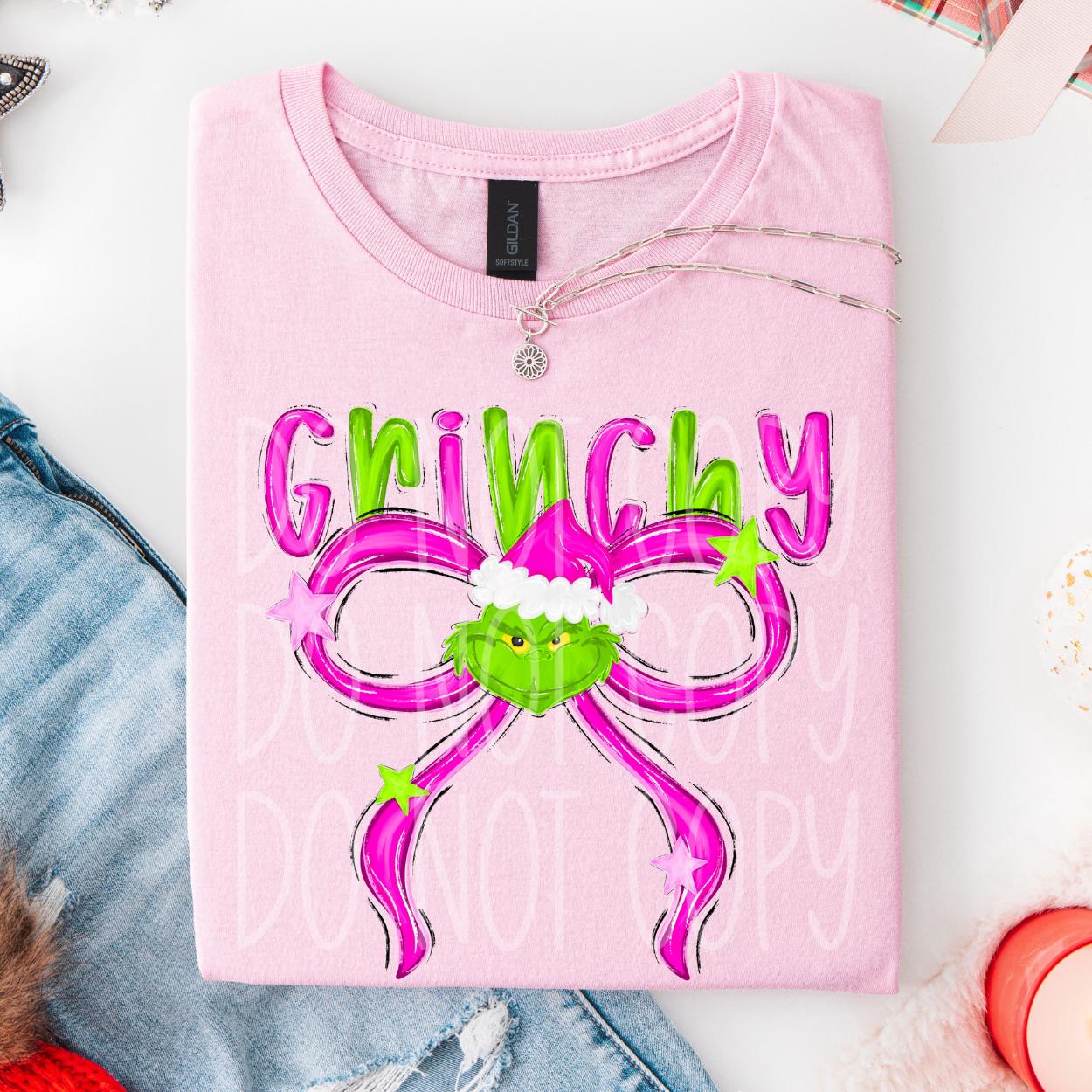 PINK GREEN GUY - DTF TRANSFER