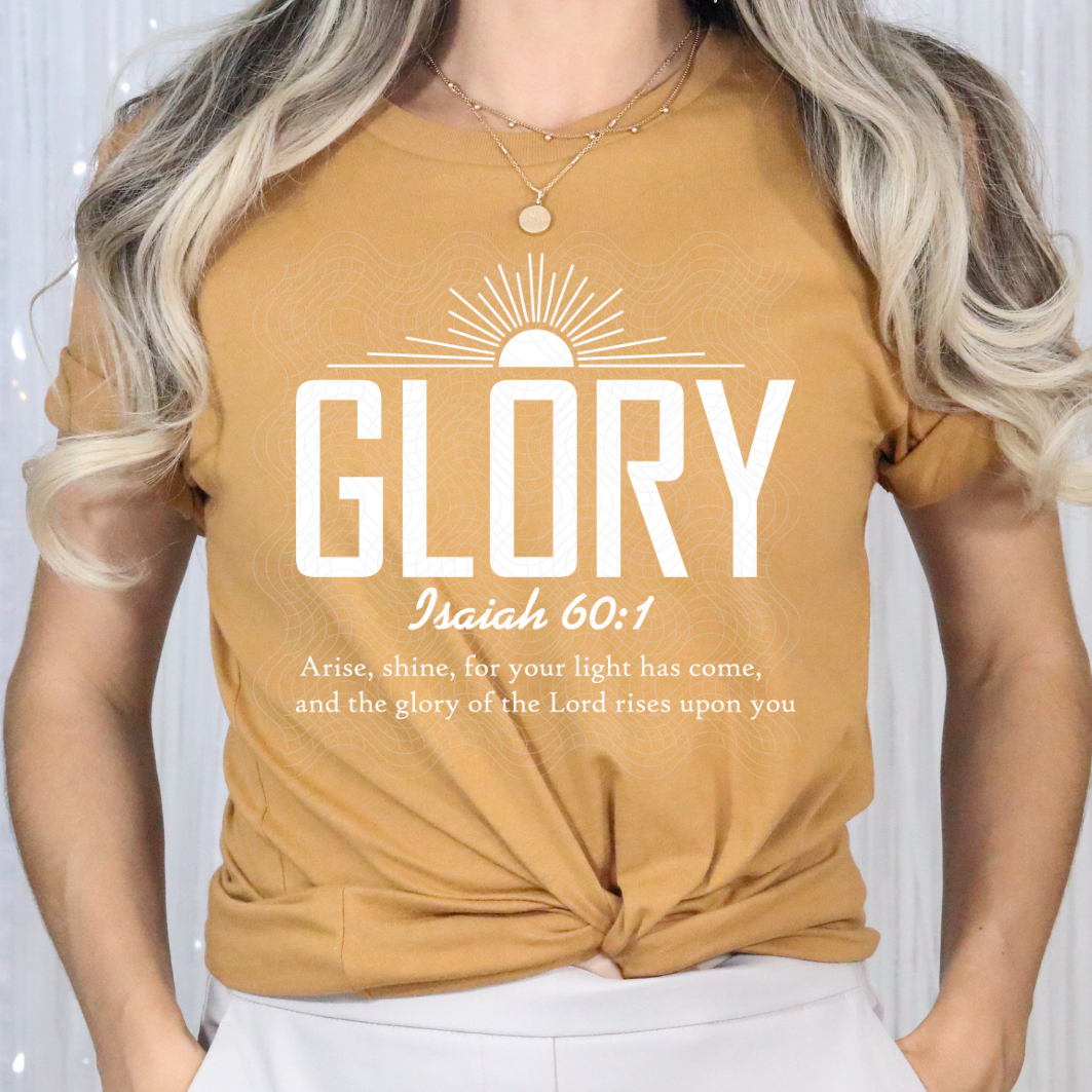 GLORY WHT - DTF TRANSFER