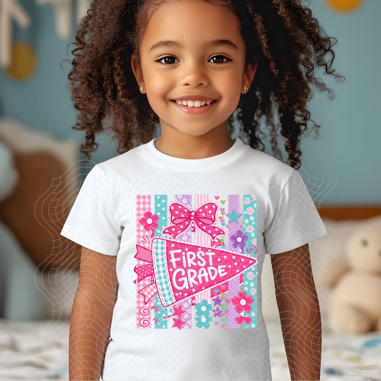 FIRST GRADE PINK PENDANT - DTF TRANSFER