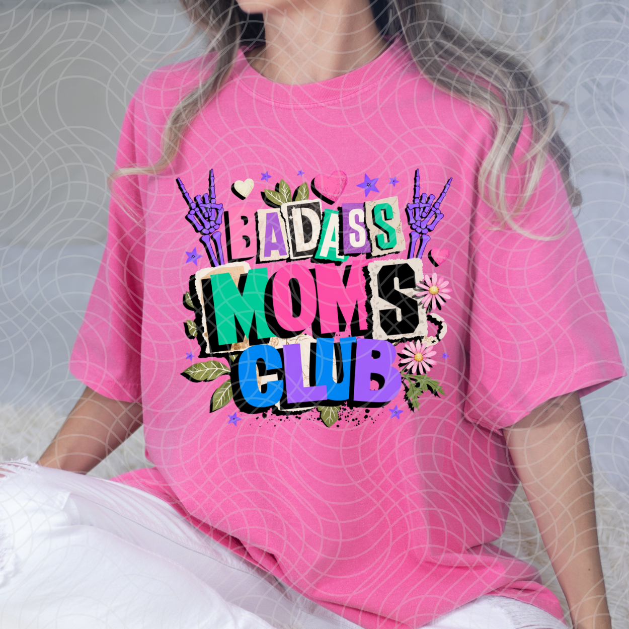 BADASS MOMS CLUB - DTF TRANSFER