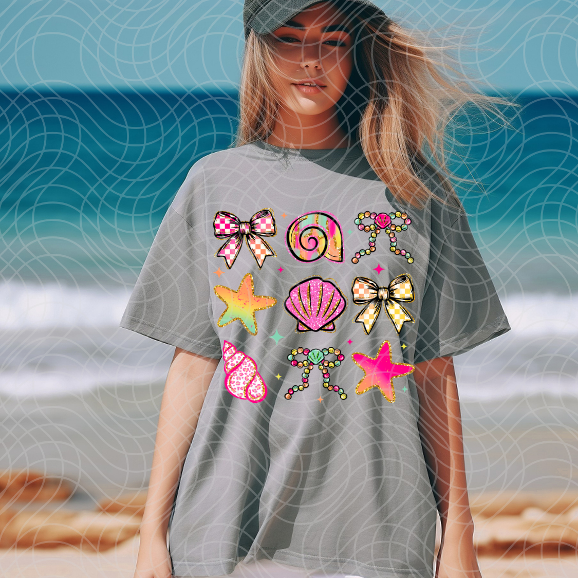 BOW STAR SHELL-DTF TRANSFER