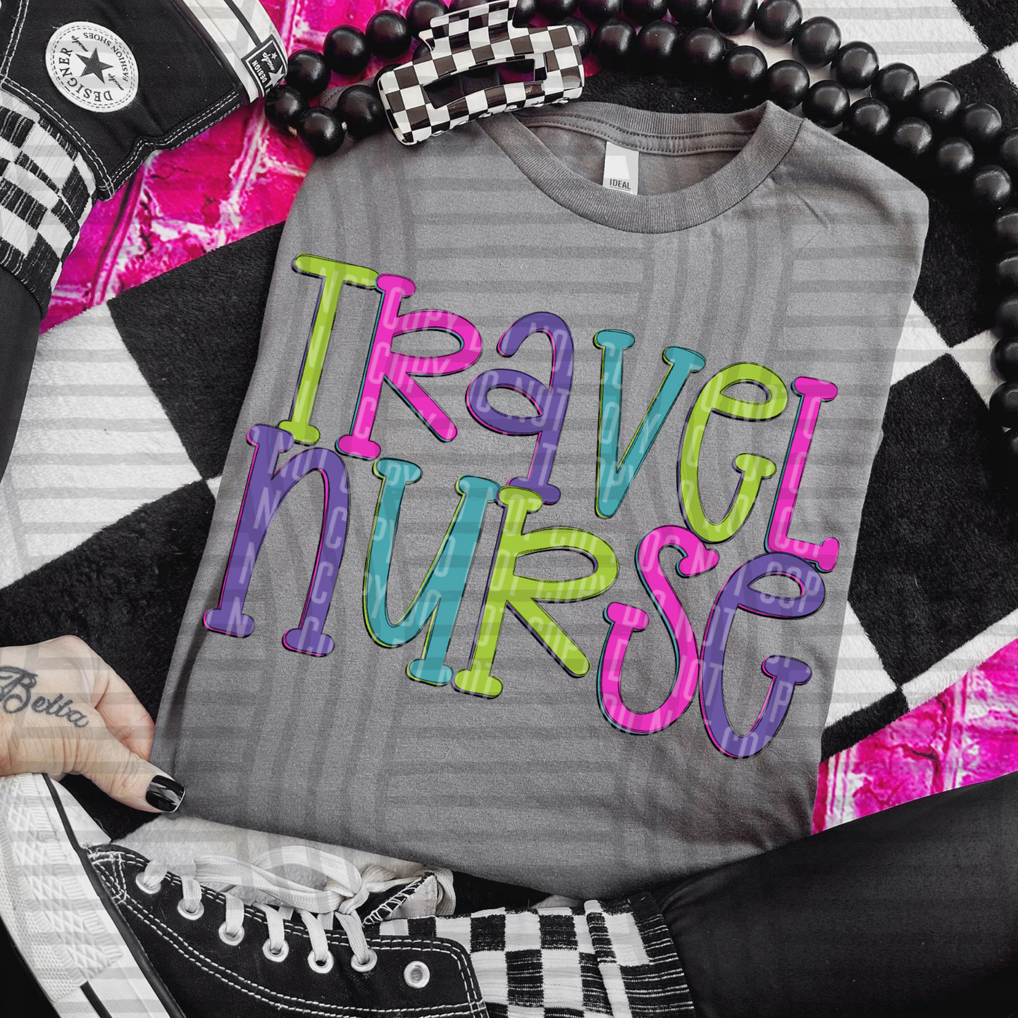TRAVEL NURSE - DTF TRANSFER