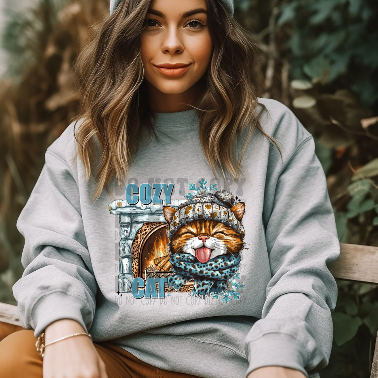 COZY CAT - DTF TRANSFER