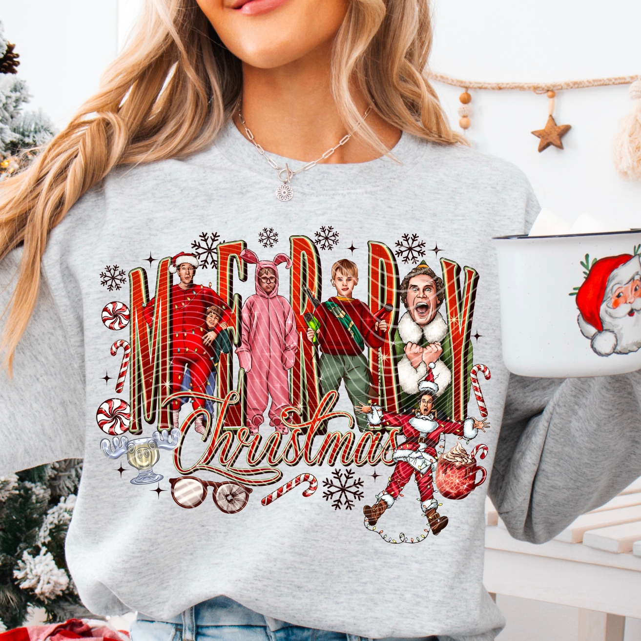 MERRY CHRISTMAS VERSION 1 - DTF TRANSFER