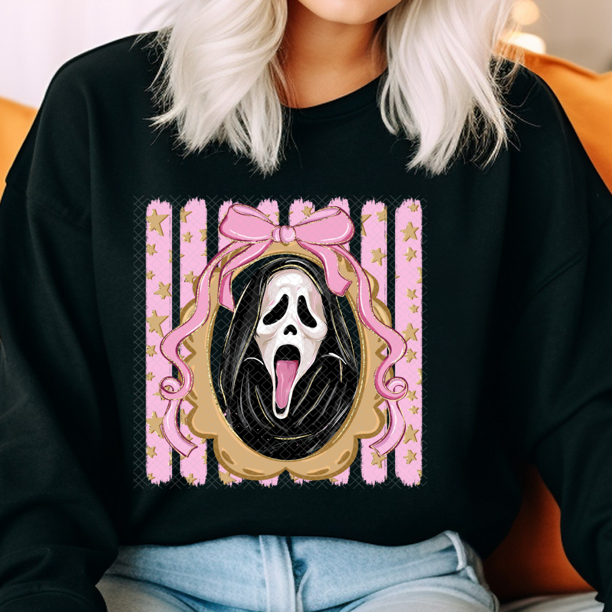 PREPPY PINK HORROR - DTF TRANSFER