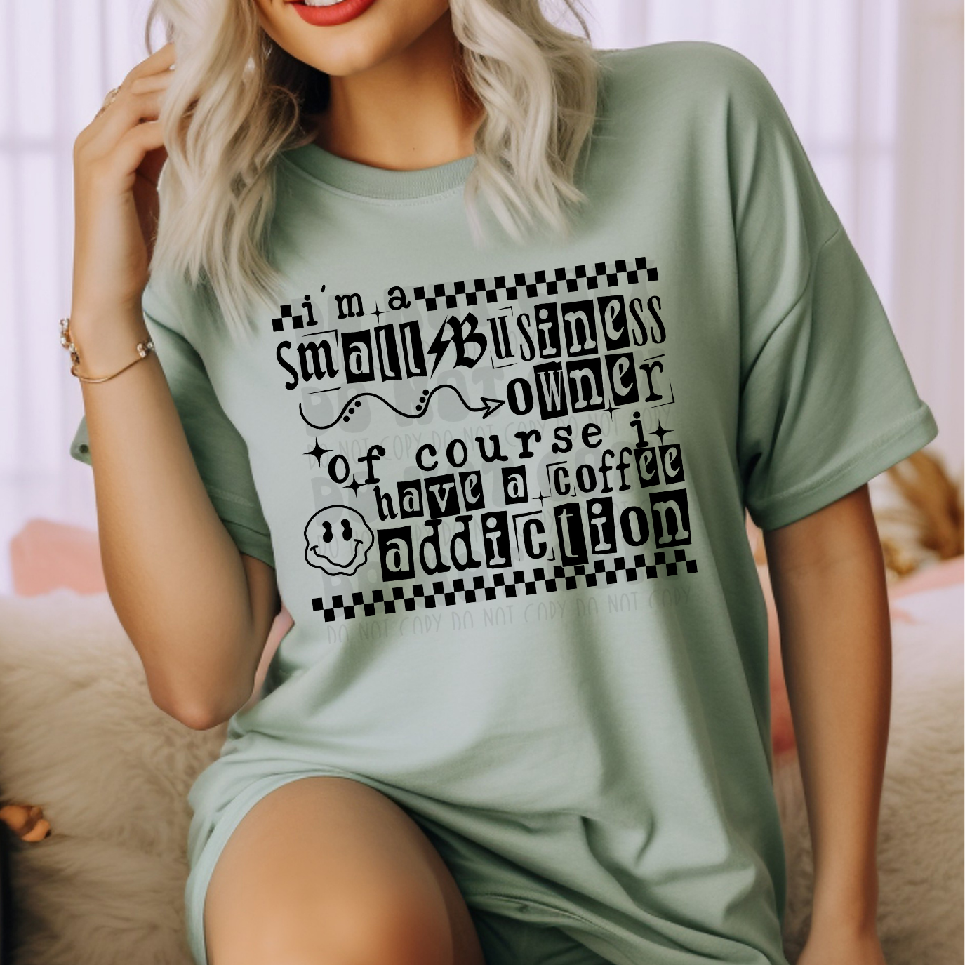 SBO - HAVE A COFFEE ADDICTION - DTF TRANSFER