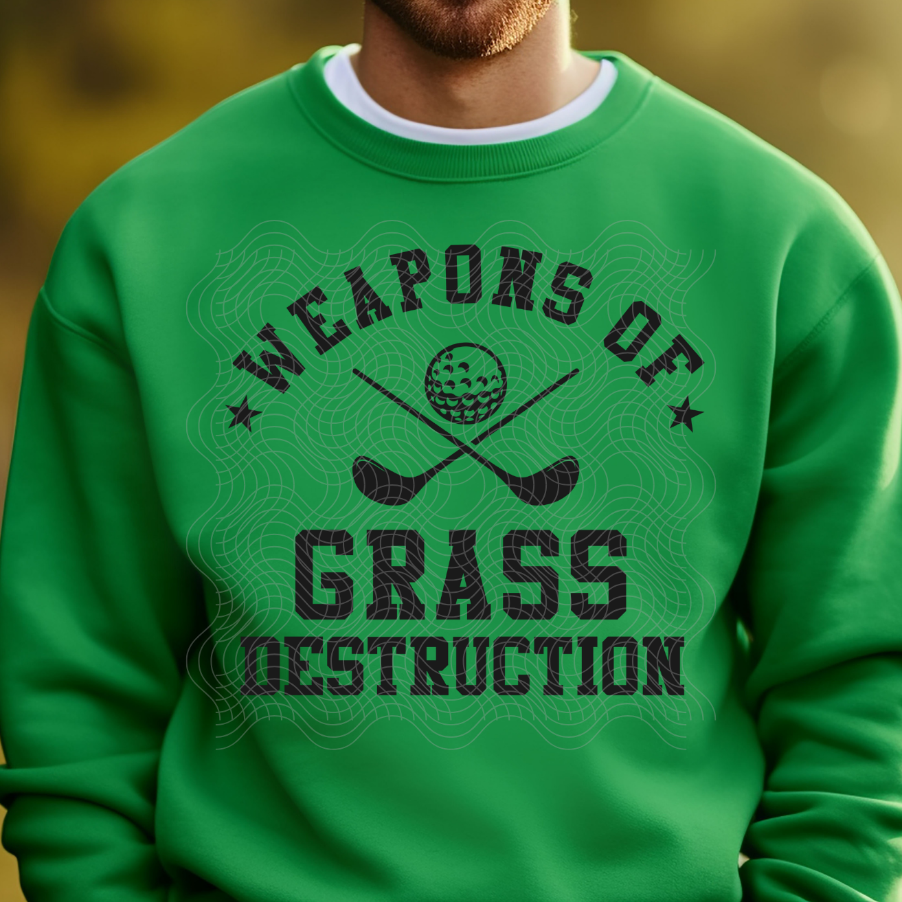 GRASS DESTRUCTION - DTF TRANSFER