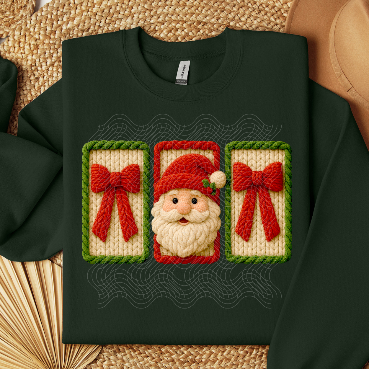 FAUX YARN SANTA - DTF TRANSFER