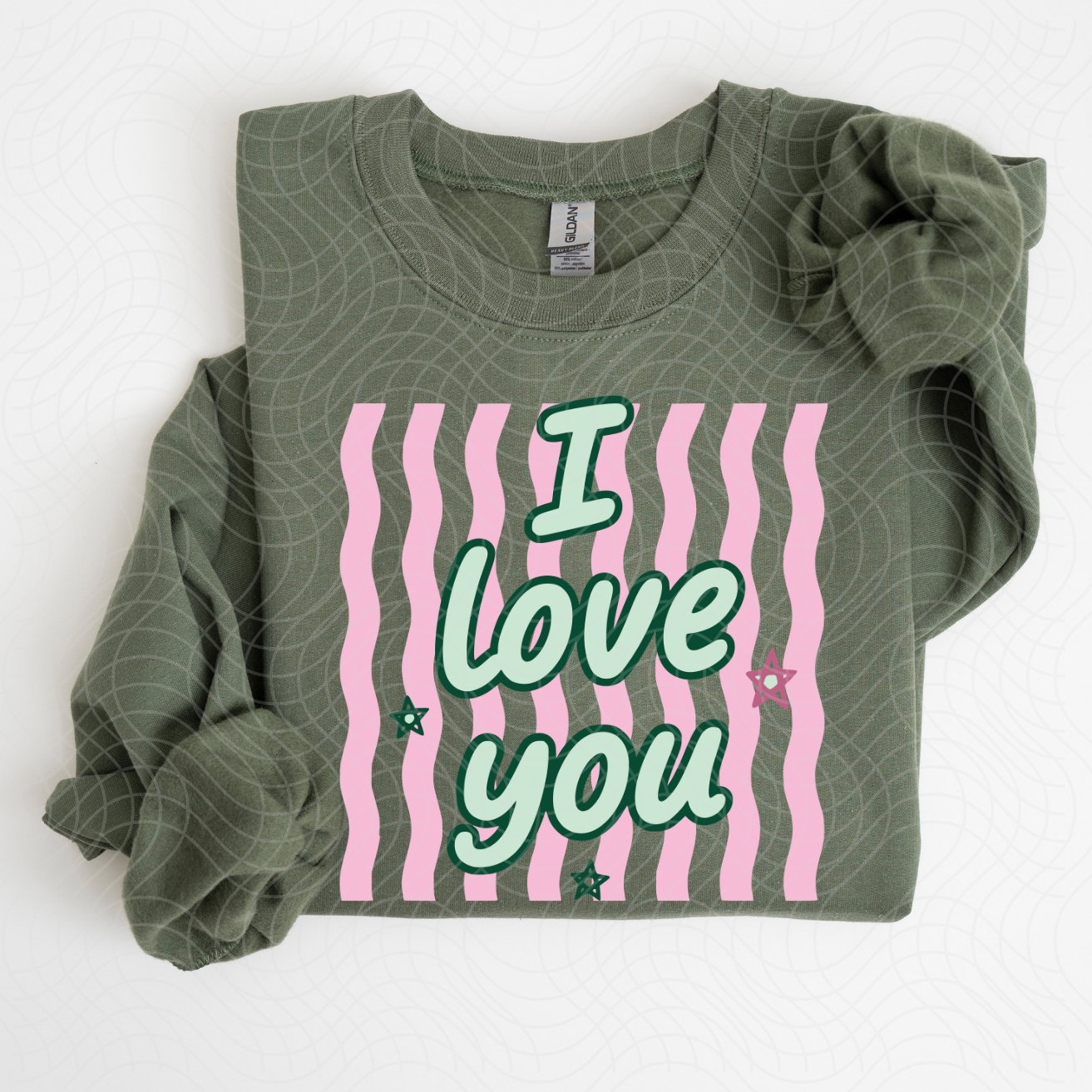 I LOVE YOU - DTF TRANSFER