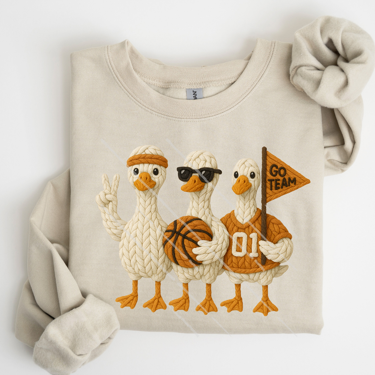 BASKETBALL GOOSE - DTF TRANSFER