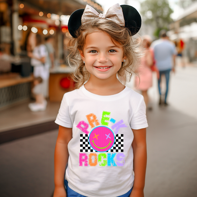 PRE-K ROCKS - DTF TRANSFER