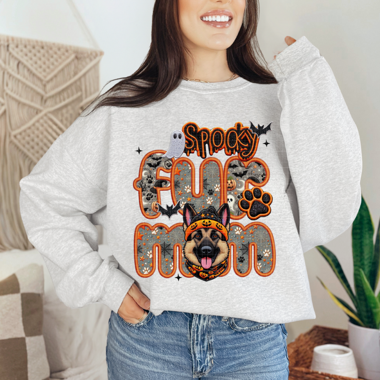 SPOOKY FUR MOM 4 - DTF TRANSFER