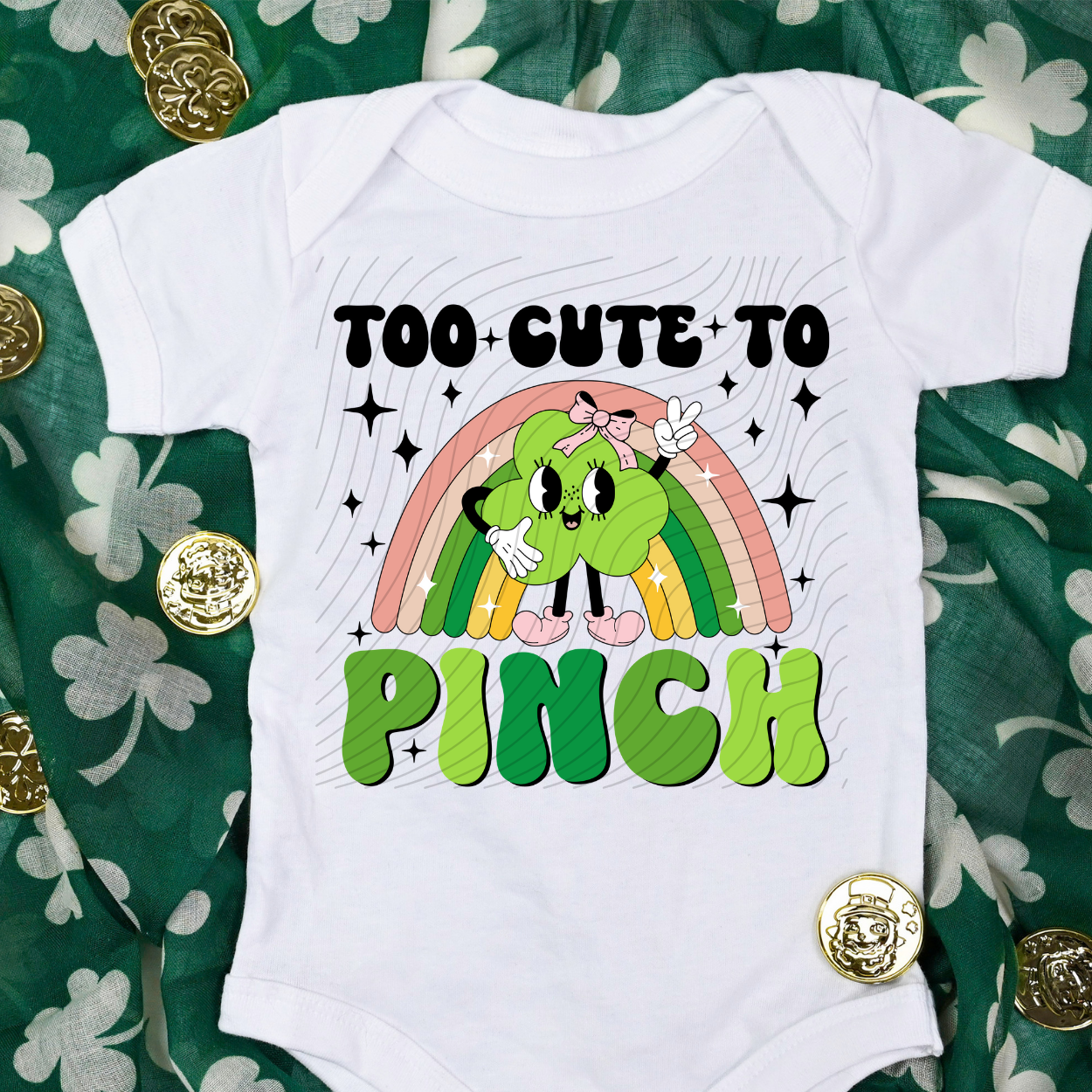 TO CUTE TO PINCH PINK - DTF TRANSFER