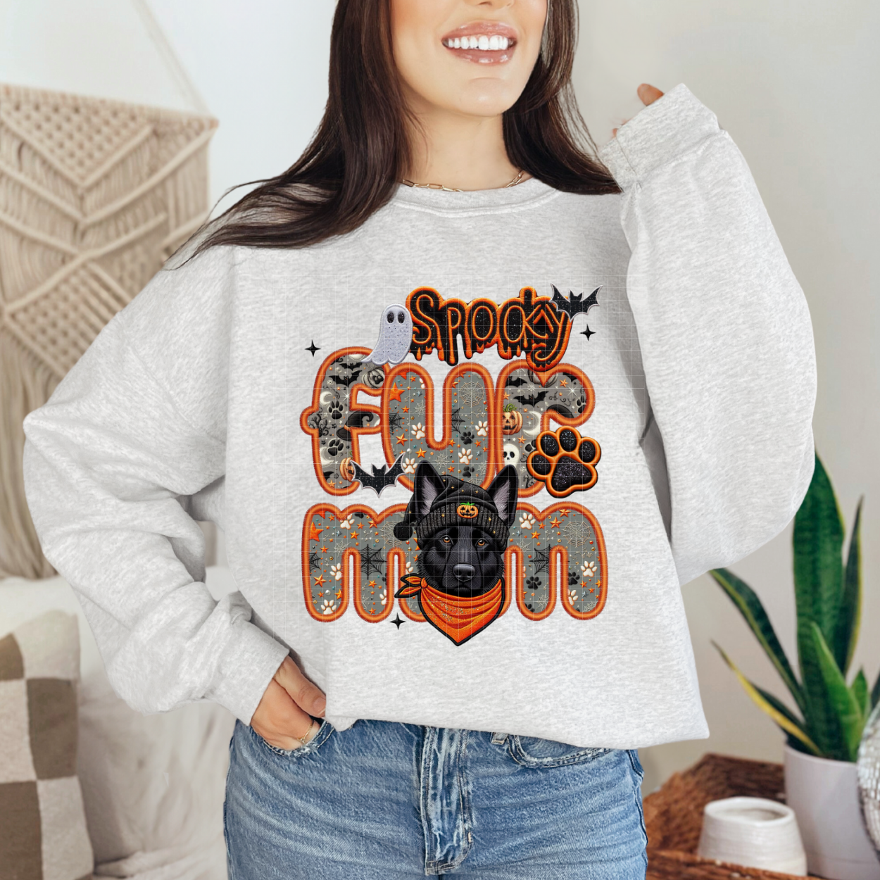 SPOOKY FUR MOM 5 - DTF TRANSFER