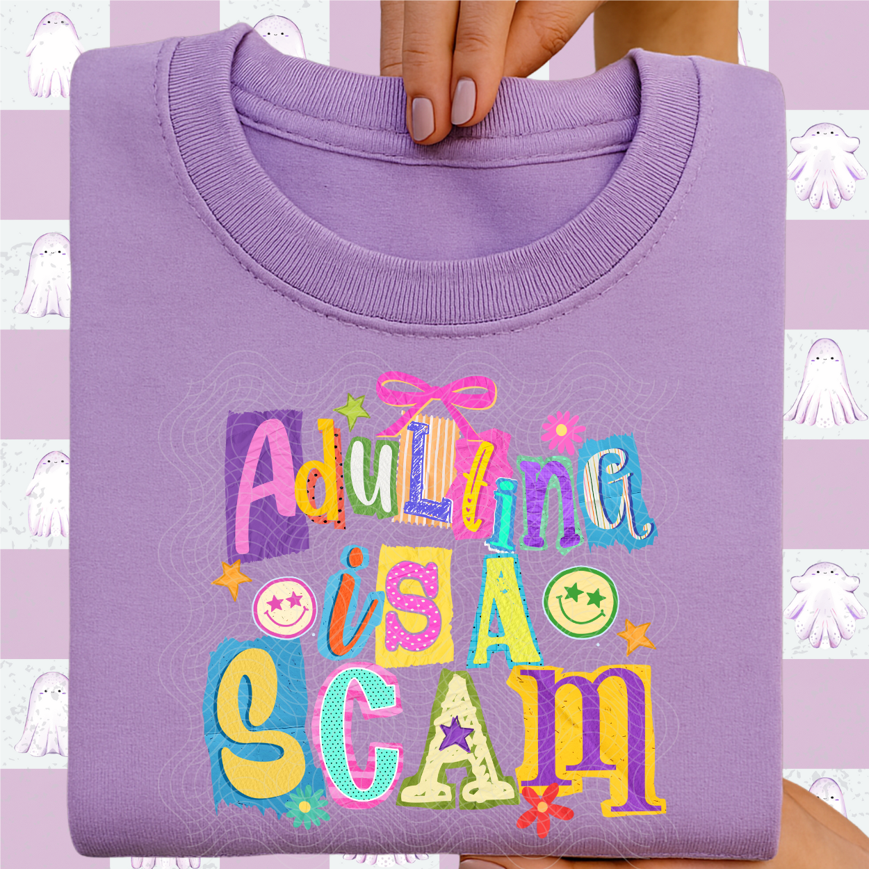 ADULTING IS A SCAM - DTF TRANSFER