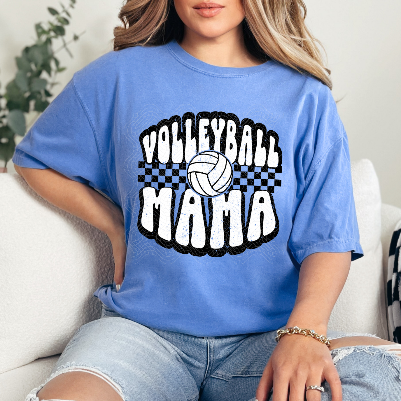 VOLLEYBALL MAMA - DTF TRANSFER